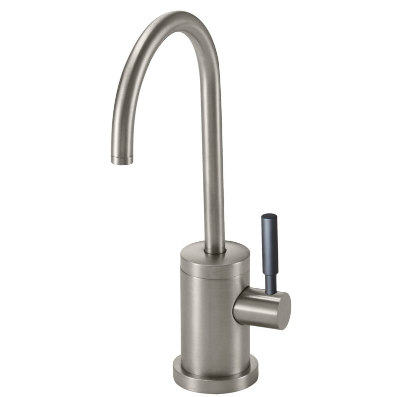 Corsano Contemporary Single Handle Combo Hot and Cold Water Dispenser with BST Series Handle, Nickel