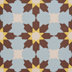 Ahfir 8" x 8" Cement Singular Wall & Floor Tile