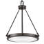 Luminaire suspendu à quatre lumières Collier - Oxyde noir