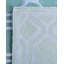 Tapis moderne fait à la main de conception unique - bleu, 9 pi 3 po x 12 pi 1 po