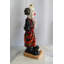 Statue de jardin en bronze 14 po x 16 po x H 40 po Nifao Clown Collection