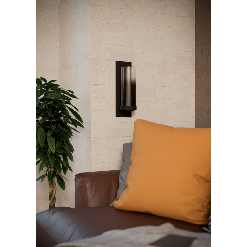 Silviu Steel Flush Mounted Sconce