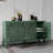 Carved Sideboard with Door and Solid Wood Legs-662281294-649563576