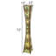 Lampe sur pied colonne 72 "Quintan-704109295