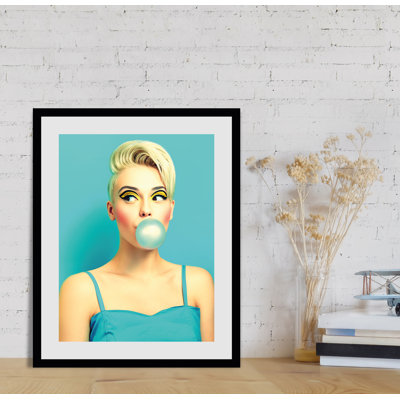 Woman - Single Picture Frame Print