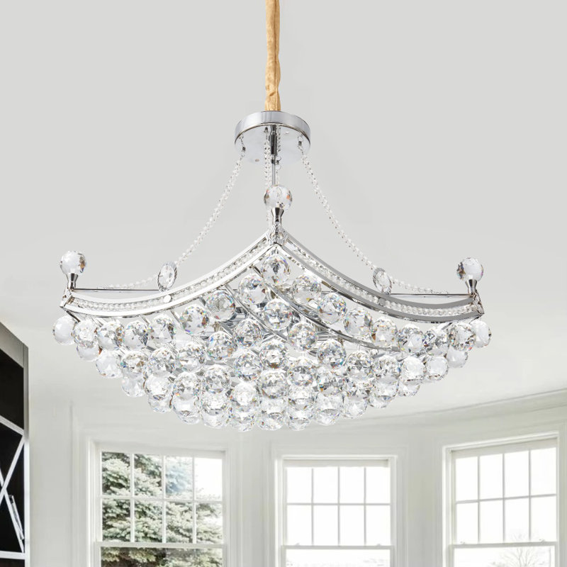 Lustre argenté pour bateau Creative
