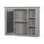 Ensemble de meuble-lavabo moderne avec porte, 3 tiroirs et armoire à pharmacie Modern-1203900179
