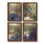 " Monet's Landscape I " 4 - Pieces-1008493095-1008493094