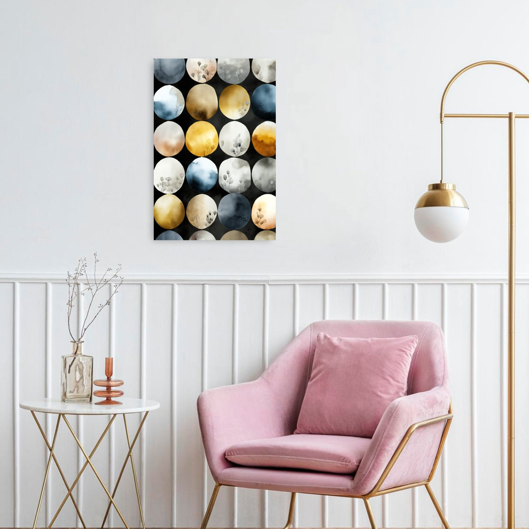 Soft Watercolor Botanicals Abstract Delicate Elegant Landscape Nature Wall Art Print