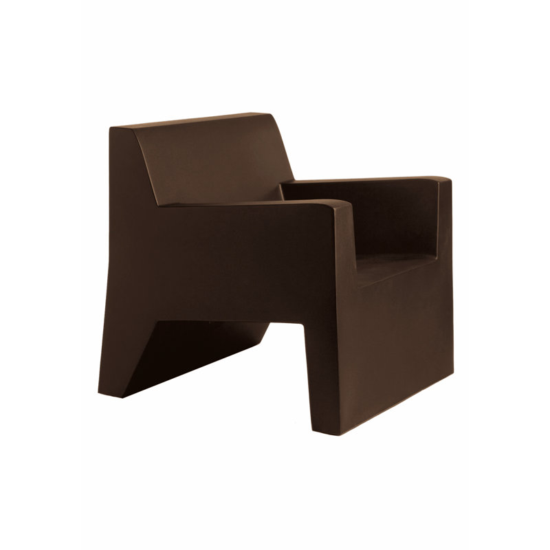 Jut Patio Chair, Bronze