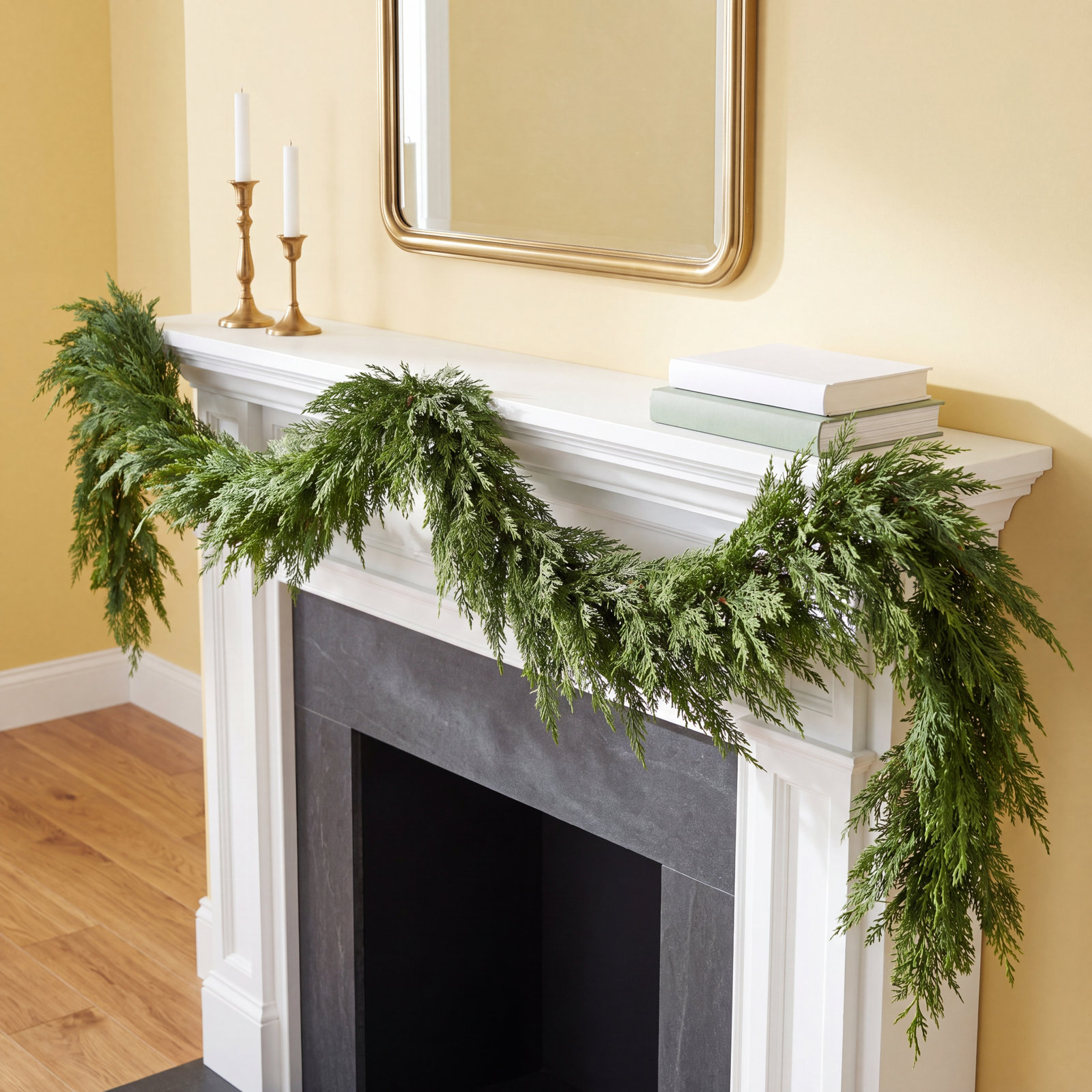 118" Cascading Christmas Garland