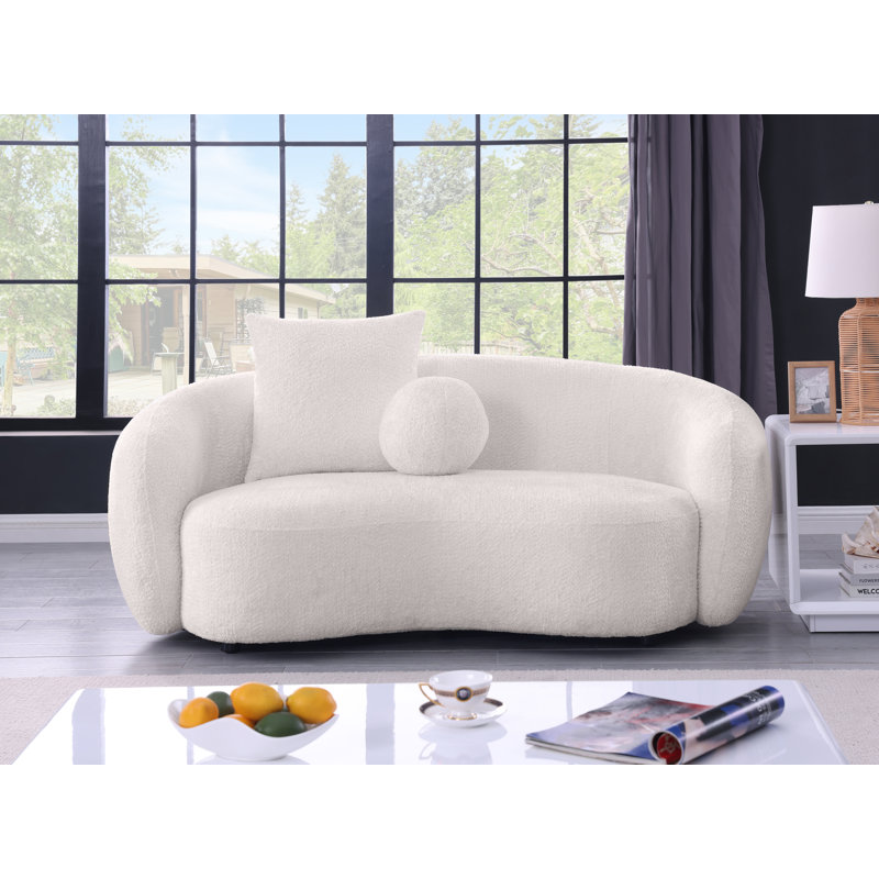 Canapé Angelamae, H 30 po x l 71,5 po x P 41 po, Beige