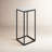 Maikel 21.5'' Tall Genuine Marble Frame End Table