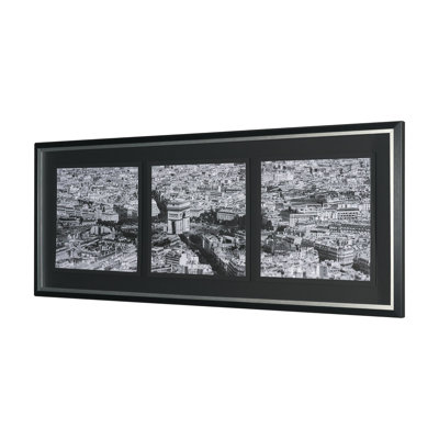 Arc de triomphe - par Richard Silver, reproduction d'art encadrée mat sous verre