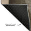 Tapis abstrait lavable à la machine de qualité supérieure Mayfield-921299512-921299655