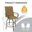 Outdoor 69.9cm Bar Stool