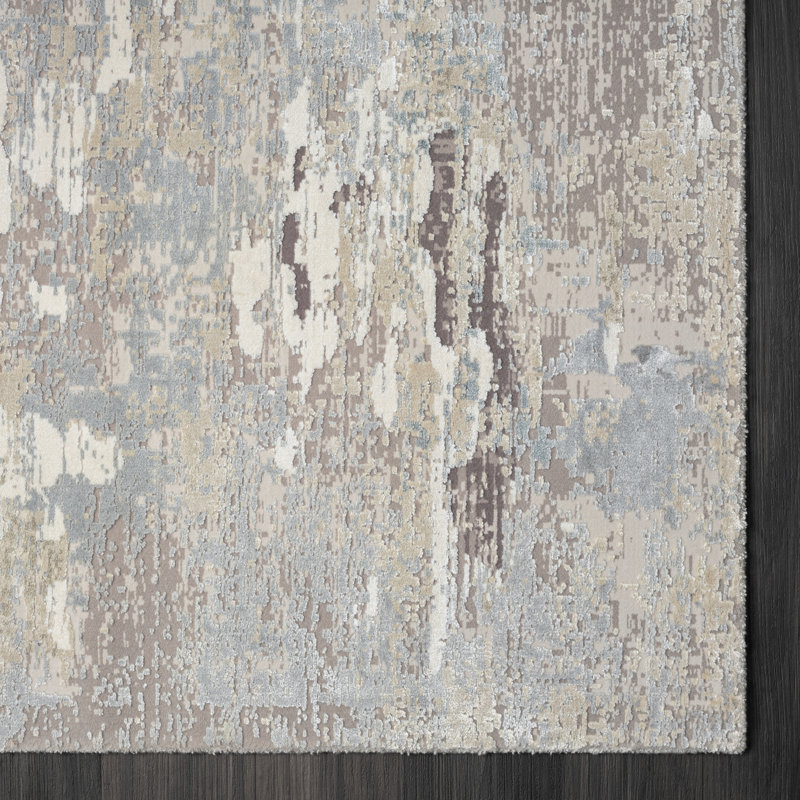 Tapis abstrait Lennox Earth, 5 pi x 7 pi