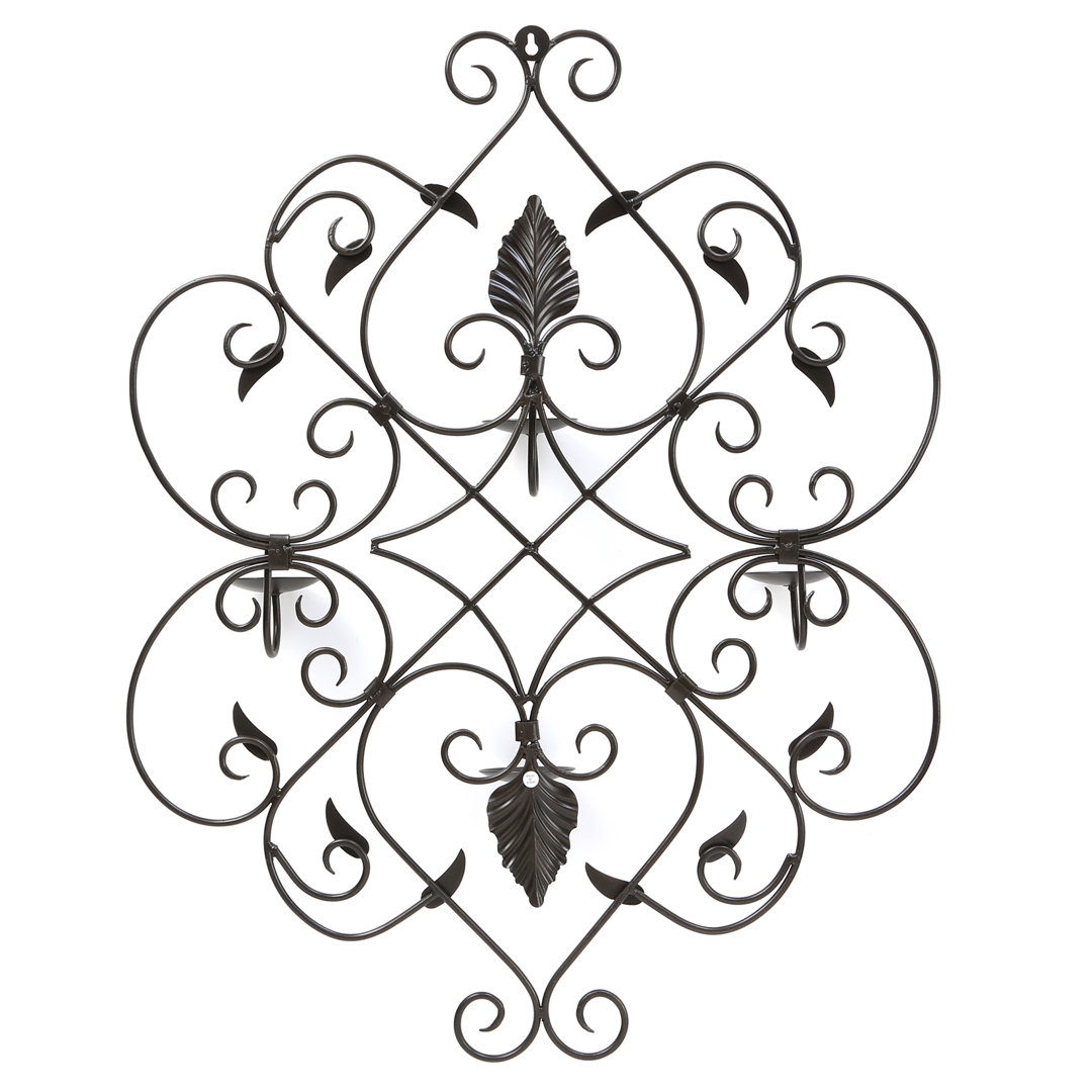 Barhill 32.3'' H Iron Wall Darby Home Co