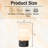 Modern Small Opal Glass Cordless Rechargeable Table Lamp 3-level Dimmable Led Bedside Lamp For Bedroom Nightstand