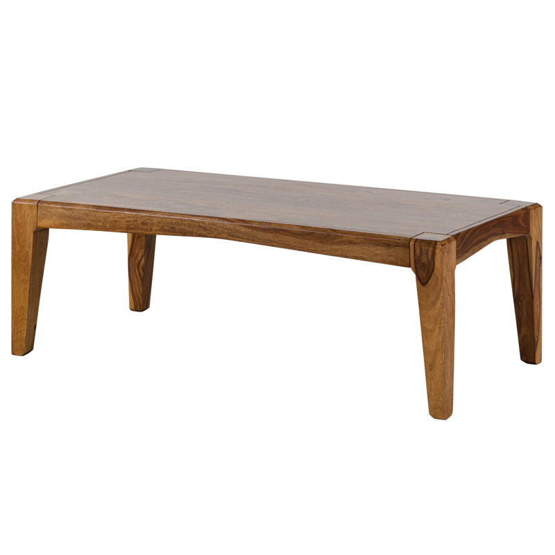 Ancona Solid Wood Four Leg Coffee Table