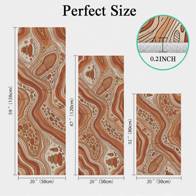 Tapis de cuisine Wavy