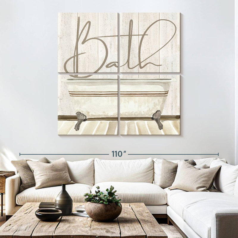 Kema Rustic Bath II Bath, 74" H x 74" W