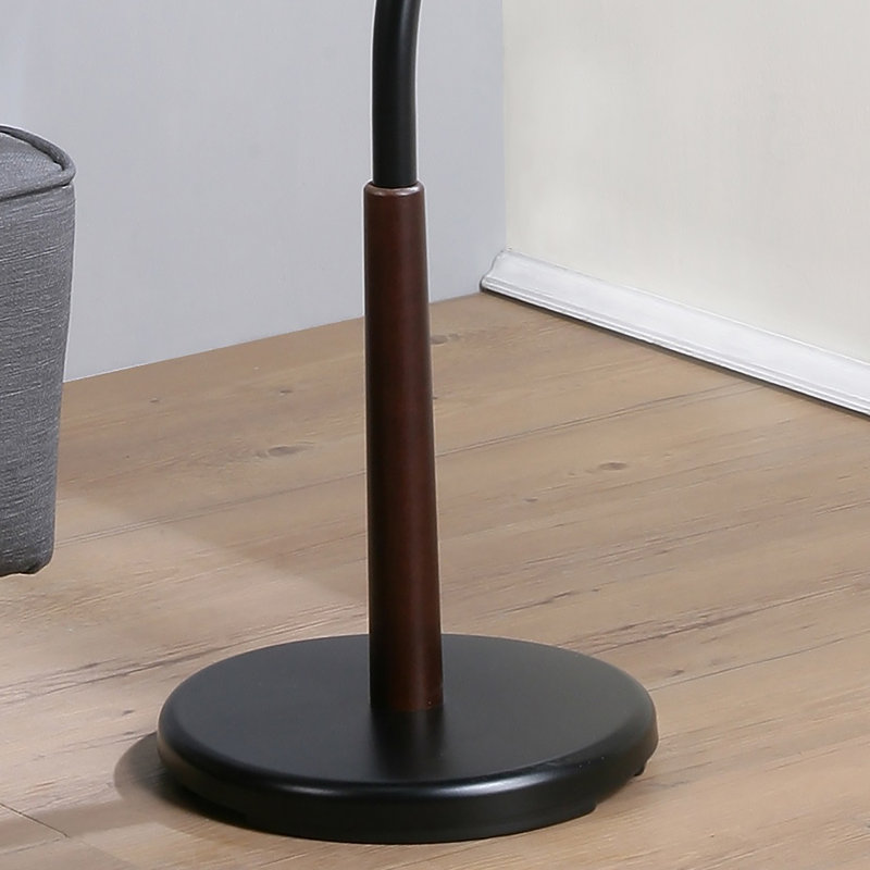 Gerlien Standing Coat Rack, Black