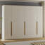 Temar 6 Door Manufactured Wood Wardrobe