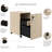 Bush Business Furniture Assure Mobile File Cabinet With Drawers And Keypad Lock-114696901