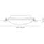 Cordova Glass Flush Mount-33701628