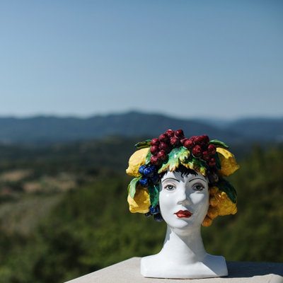 Sicilian Heads People Figurines & Sculptures