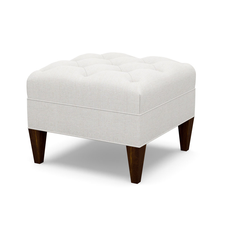 Square Ottoman, Walnut, 9637-80