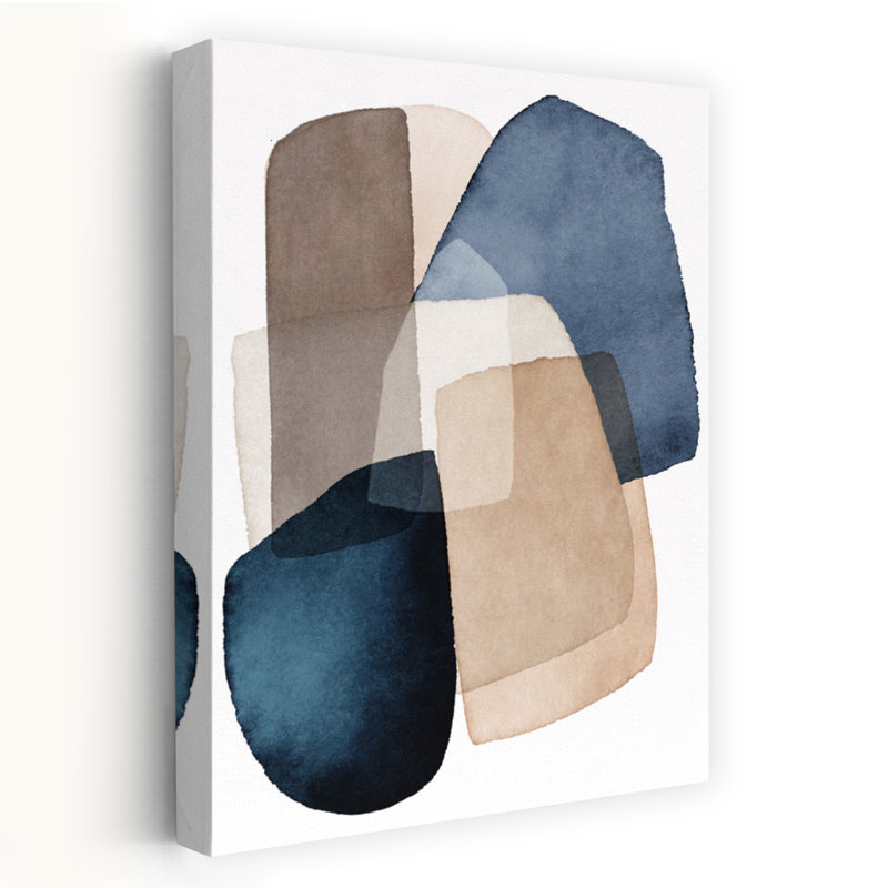Art contemporain, art contemporain abstrait, H 24 po x l 16 po