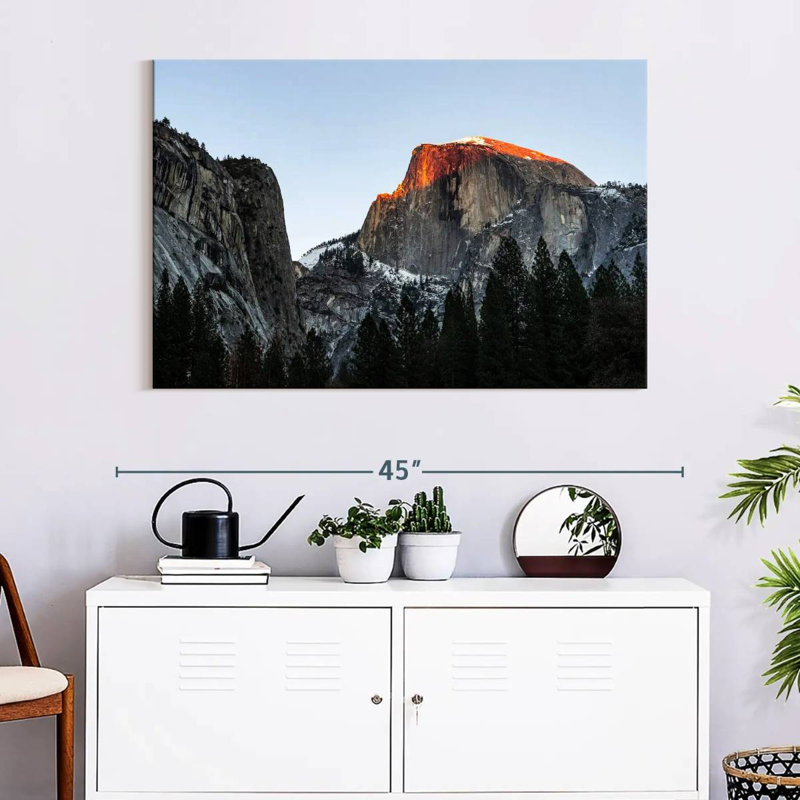 Alvord Sunset At Yosemite