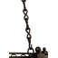 Revival Deco Oblong Handcrafted Hanging Pot Rack
