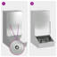  Pig Feeder Animal Livestock Supplies Pet Outdoor Metal Functional-1026677398
