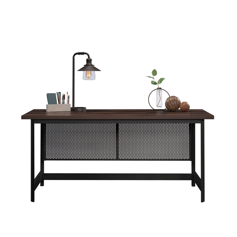 Bureau de table, finition brune