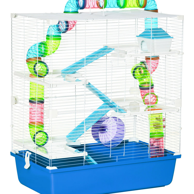 Très grande maison de hamster de 23 po - 5 avec tubes et tunnels