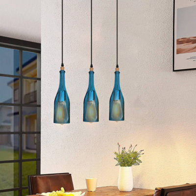 Paliwal 3 - Light Green Kitchen Island Pendant