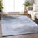 Machine Washable Indoor/Outdoor Cinead ACN1672 Sky Rug