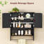 Armoire de salle de bain murale noire
