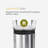 Simplehuman Code R Liners, Pack Of 60 Liners, 50% Recycled Custom Fit Bin Bags, 10L, White