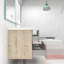 Ensemble de meuble-lavabo mural simple 36 po Attallah-1260742754