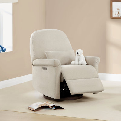 Fauteuil inclinable électrique oscillant pivotant Eller avec coussin lombaire amovible