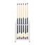 12-Hole Metal Pool Cue Rack Pool Stick Holder-107828930