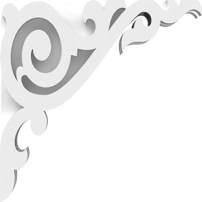 1 7/8"W X 8"D X 8"H Baile Architectural Grade PVC Corbel