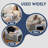 Wowmax Reading Pillow With Armrest For Adult Gaming Lap Desk Pillow, With Back Cushion Arm Support Pads For Sitting In Bed Rest Floor Couch Working Or Crocheting