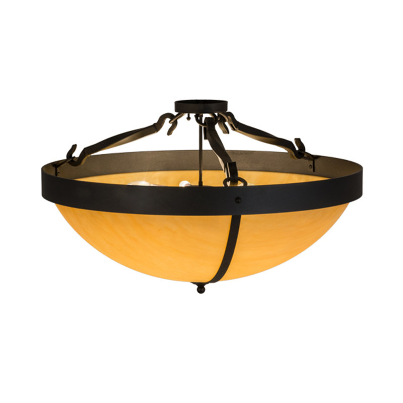 Alysiales 6 - Light Semi Flush Mount
