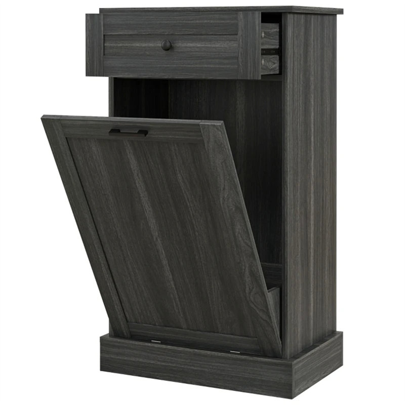 Armoire à déchets, Gris foncé