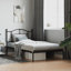 Base de lit en métal avec tête de lit et lattes Bralon vidaXL, sans matelas, facile à assembler-361612558-361612555